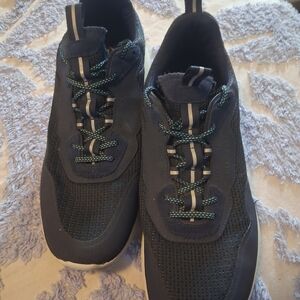 Navy Blue Athletic Sneakers